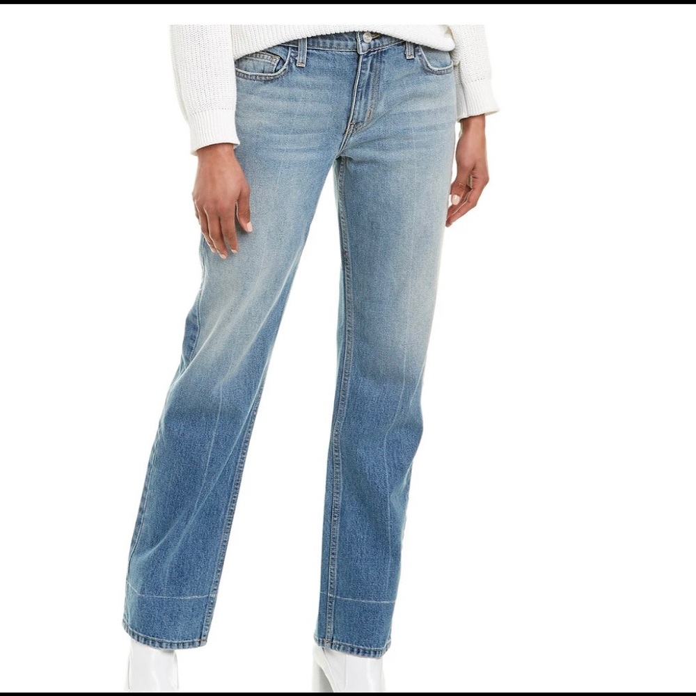 Current/Elliot The Poker Scene Straight Leg Jeans Sz 23 Retails $248